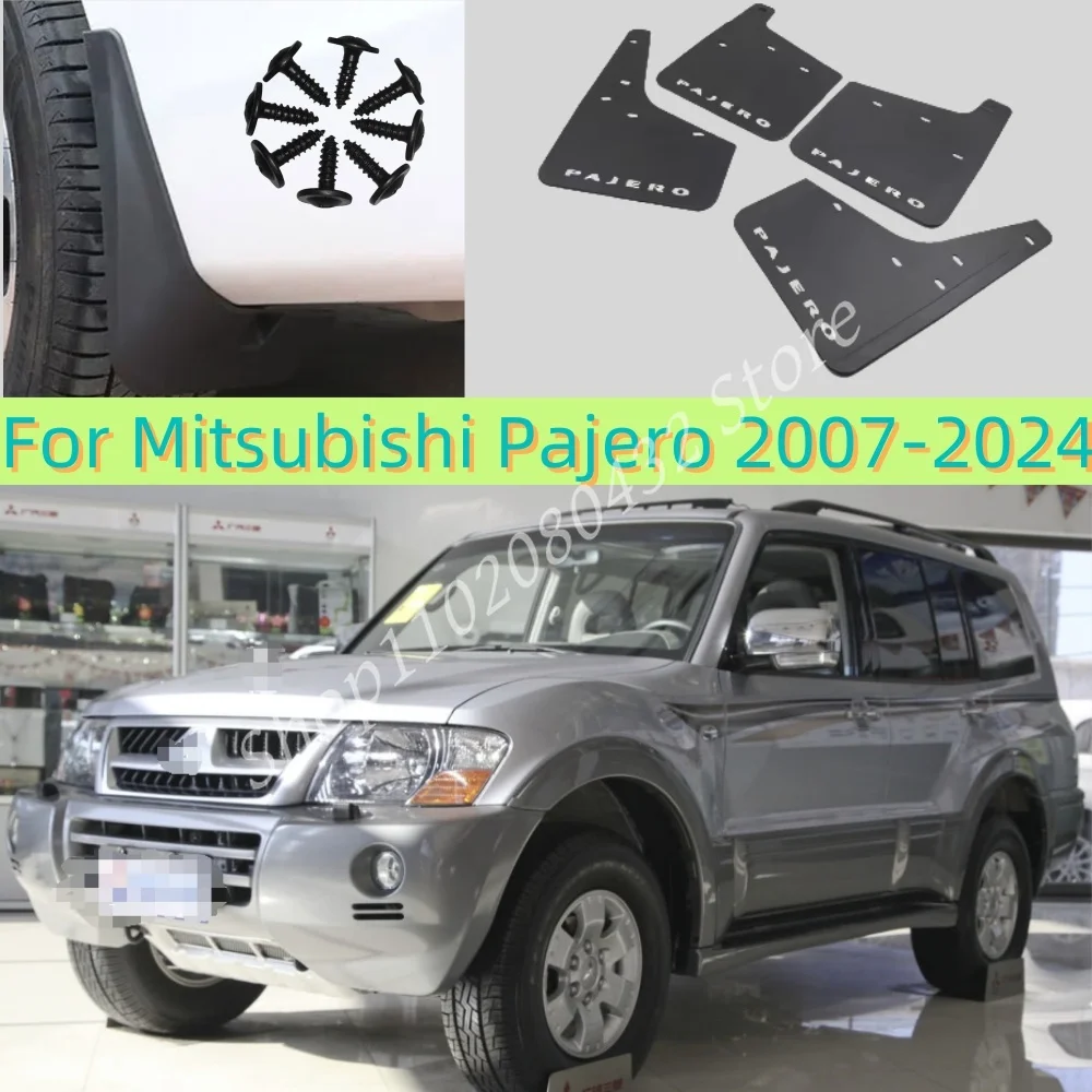 For Mitsubishi Pajero V97 V93 V87 V73 2004 2005 2006 2007-2024 Mud Flaps Mudflaps Splash Guards Front Rear Car Refit Accessories
For Mitsubishi Pajero V97 V93 V87 V73 2004 2005 2006 2007-2024 Mud Flaps Mudflaps Splash Guards Front Rear Car Refit Accessories