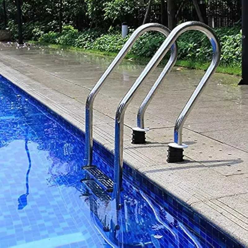 SS304 Anti-Rust Swimming Pool Ladder With Safe Step Build, For Inground And Above Ground Custom Outdoor Swimming Pool
SS304 Anti-Rust Swimming Pool Ladder With Safe Step Build, For Inground And Above Ground Custom Outdoor Swimming Pool