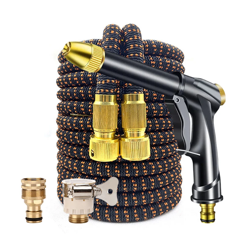 Multimode Sprayer Thickened garden hose set high-pressure Magic Water Pipe water pipe soft telescopic hose Watering Car Wash Gun
Multimode Sprayer Thickened garden hose set high-pressure Magic Water Pipe water pipe soft telescopic hose Watering Car Wash Gun