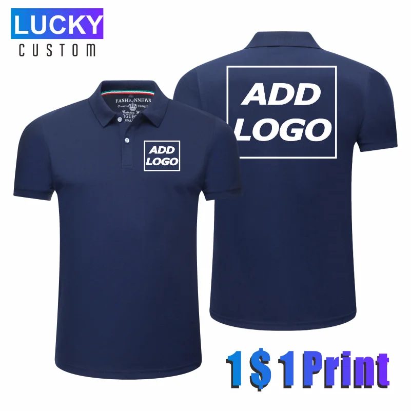 Men's Summer Short Sleeve Polo Shirt Custom Printed Embroidered Logo Casual Business Shirt Solid Color Lapel Dress 4Xl
Men's Summer Short Sleeve Polo Shirt Custom Printed Embroidered Logo Casual Business Shirt Solid Color Lapel Dress 4Xl
