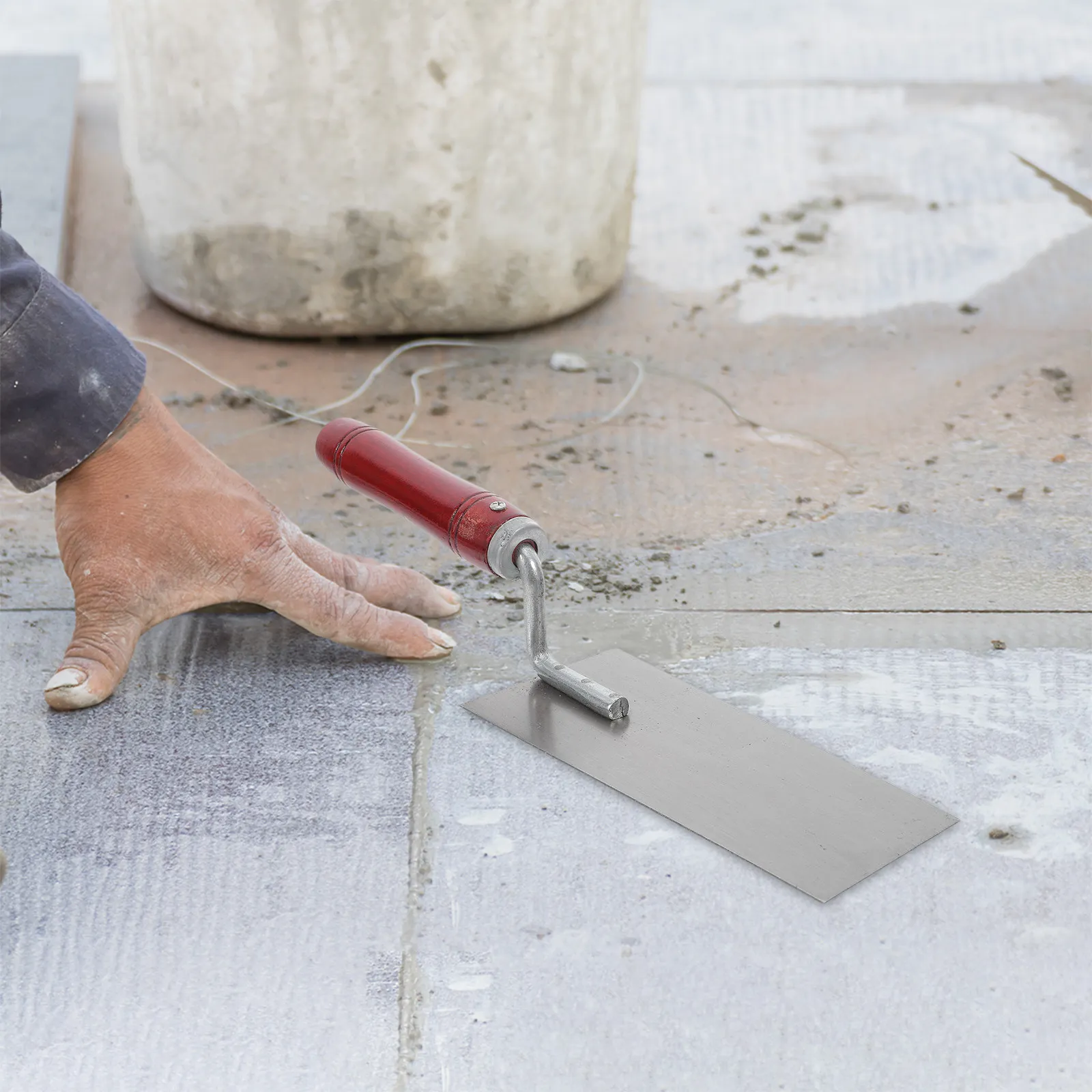 Professional Stainless Steel Flat Plastering Trowel with Ergonomic Wood Handle for Masonry Tiling Drywall Smoothing Finishing
Professional Stainless Steel Flat Plastering Trowel with Ergonomic Wood Handle for Masonry Tiling Drywall Smoothing Finishing