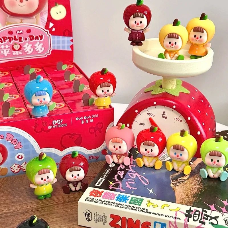Apple Duoduomei Series Mini Blind Box Cute Mini Apple Figures Creative Trendy Figurines Desktop Ornaments Gifts For Friends
Apple Duoduomei Series Mini Blind Box Cute Mini Apple Figures Creative Trendy Figurines Desktop Ornaments Gifts For Friends