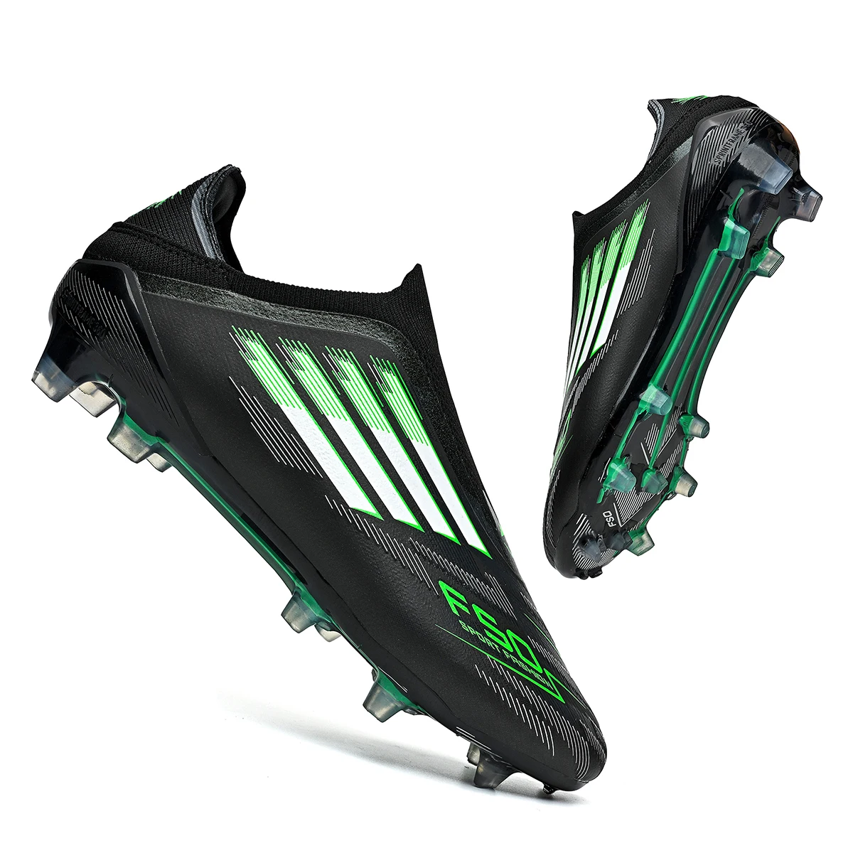 Прочные футбольные бутсы для мужчин FG с длинными шипами для игры на открытом воздухе, обеспечивающие суперцепкость и защиту от скольжения.
Прочные футбольные бутсы для мужчин FG с длинными шипами для игры на открытом воздухе, обеспечивающие суперцепкость и защиту от скольжения.