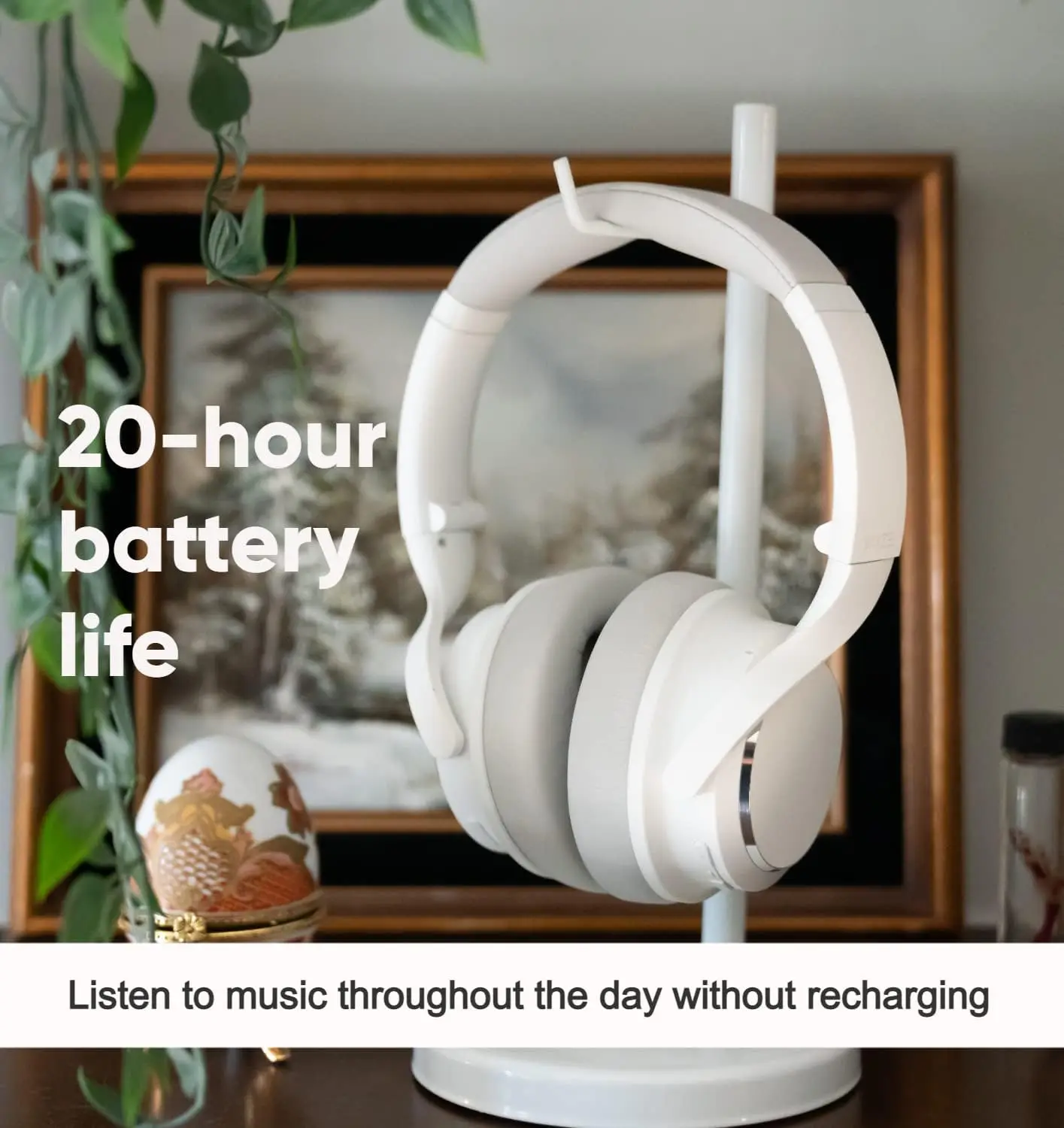 Noise Cancelling Headphones, Over The Ear Headphones with Active Noise Cancellation, High-Fidelity Sound, Transparency Mode
Noise Cancelling Headphones, Over The Ear Headphones with Active Noise Cancellation, High-Fidelity Sound, Transparency Mode