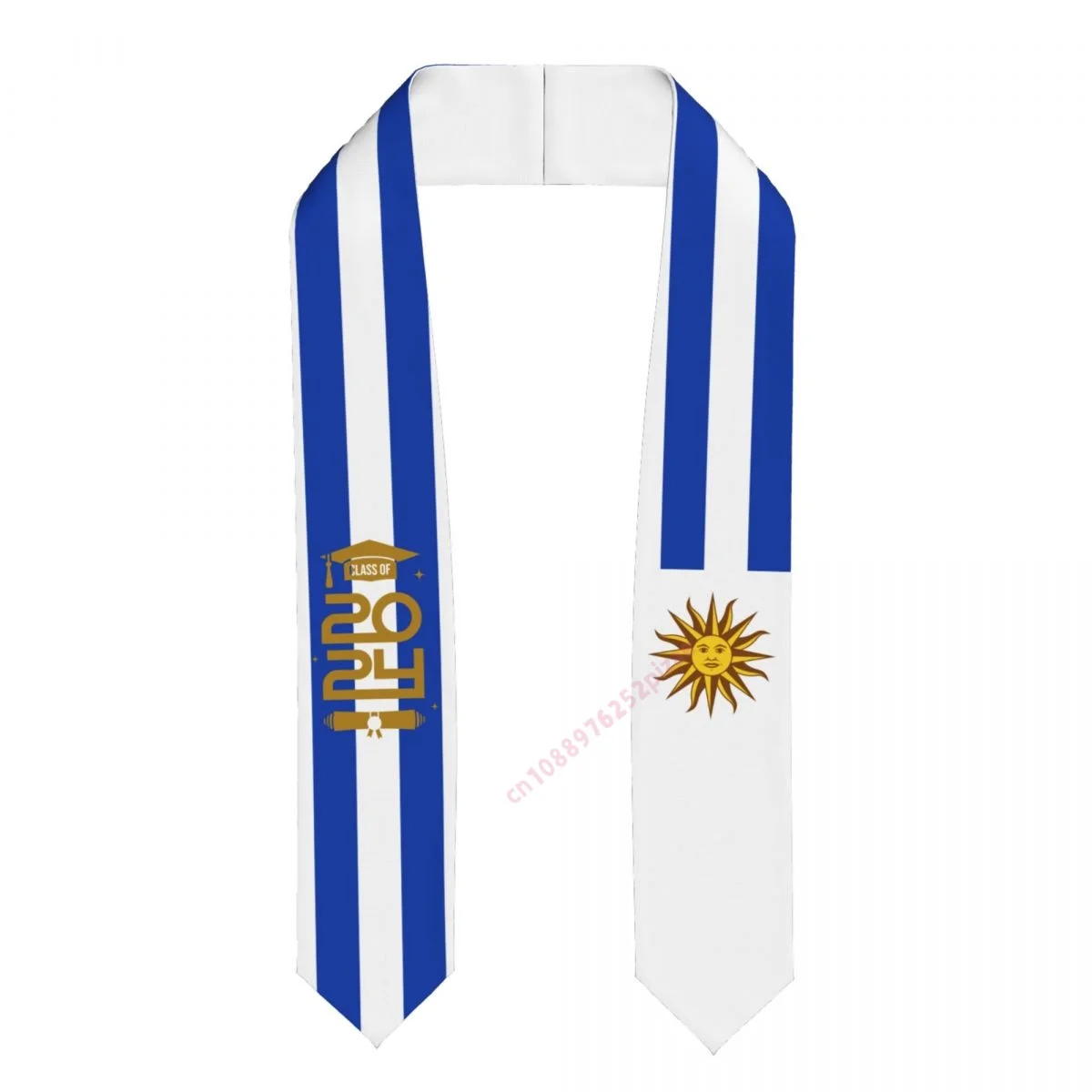 Uruguay Country Flag Class Of 2024 183*13CM Graduation Stole Sash Scarf For International Students
Uruguay Country Flag Class Of 2024 183*13CM Graduation Stole Sash Scarf For International Students