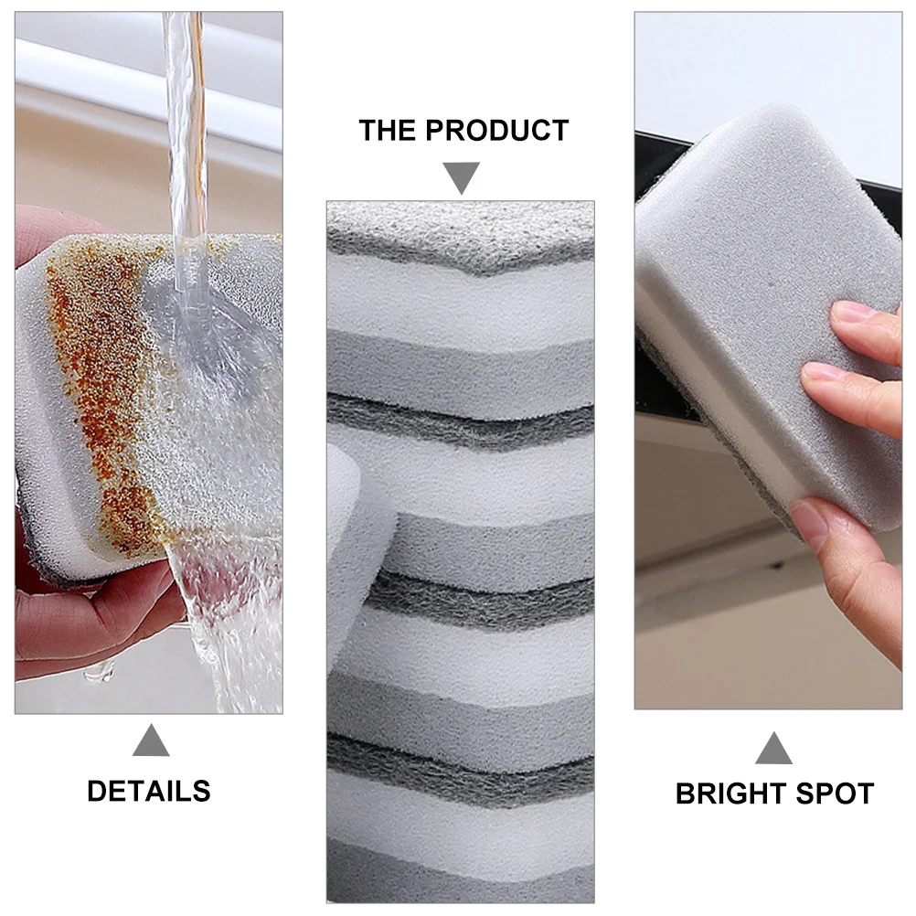 10Pcs Scrubbers Strong Decontamination Dishwashing Pads Kitchen Cleaning Tool Tableware Cleaning Sponges
10Pcs Scrubbers Strong Decontamination Dishwashing Pads Kitchen Cleaning Tool Tableware Cleaning Sponges