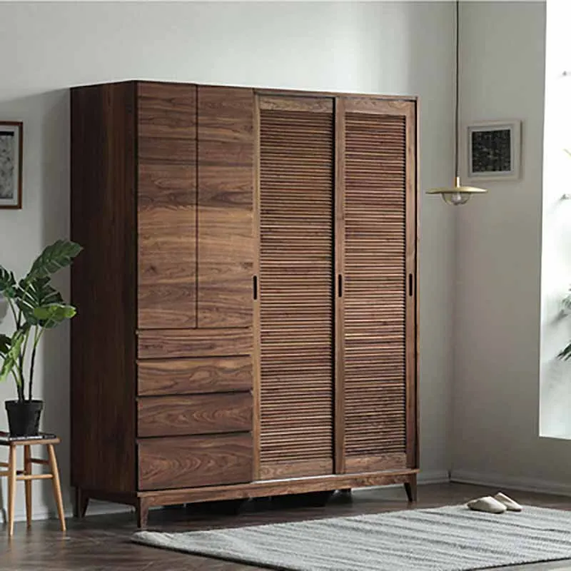 Customizable Japanese all solid wood wardrobe sliding sliding door shutter grille door
Customizable Japanese all solid wood wardrobe sliding sliding door shutter grille door