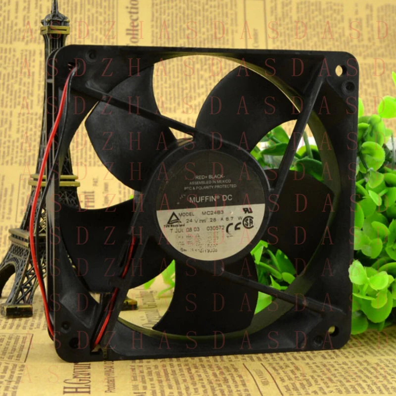 Z for COMAIR ROTRON MC24B3 DC 24V 0.28A 6.7W 12cm 12032 Chassis Cooling Industrial Fan
Z for COMAIR ROTRON MC24B3 DC 24V 0.28A 6.7W 12cm 12032 Chassis Cooling Industrial Fan