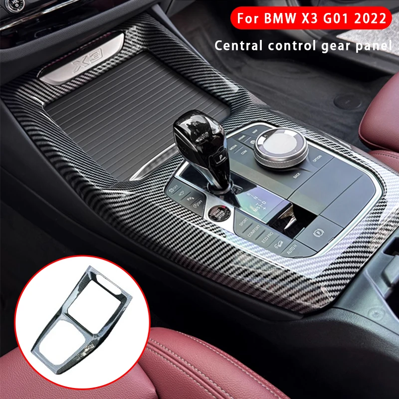 Для BMW X3 G01 X4 G02 2022, углеродное волокно, центральная консоль автомобиля, крышка панели шестерни, защитная накладка, наклейка, аксессуары для салона автомобиля
Для BMW X3 G01 X4 G02 2022, углеродное волокно, центральная консоль автомобиля, крышка панели шестерни, защитная накладка, наклейка, аксессуары для салона автомобиля