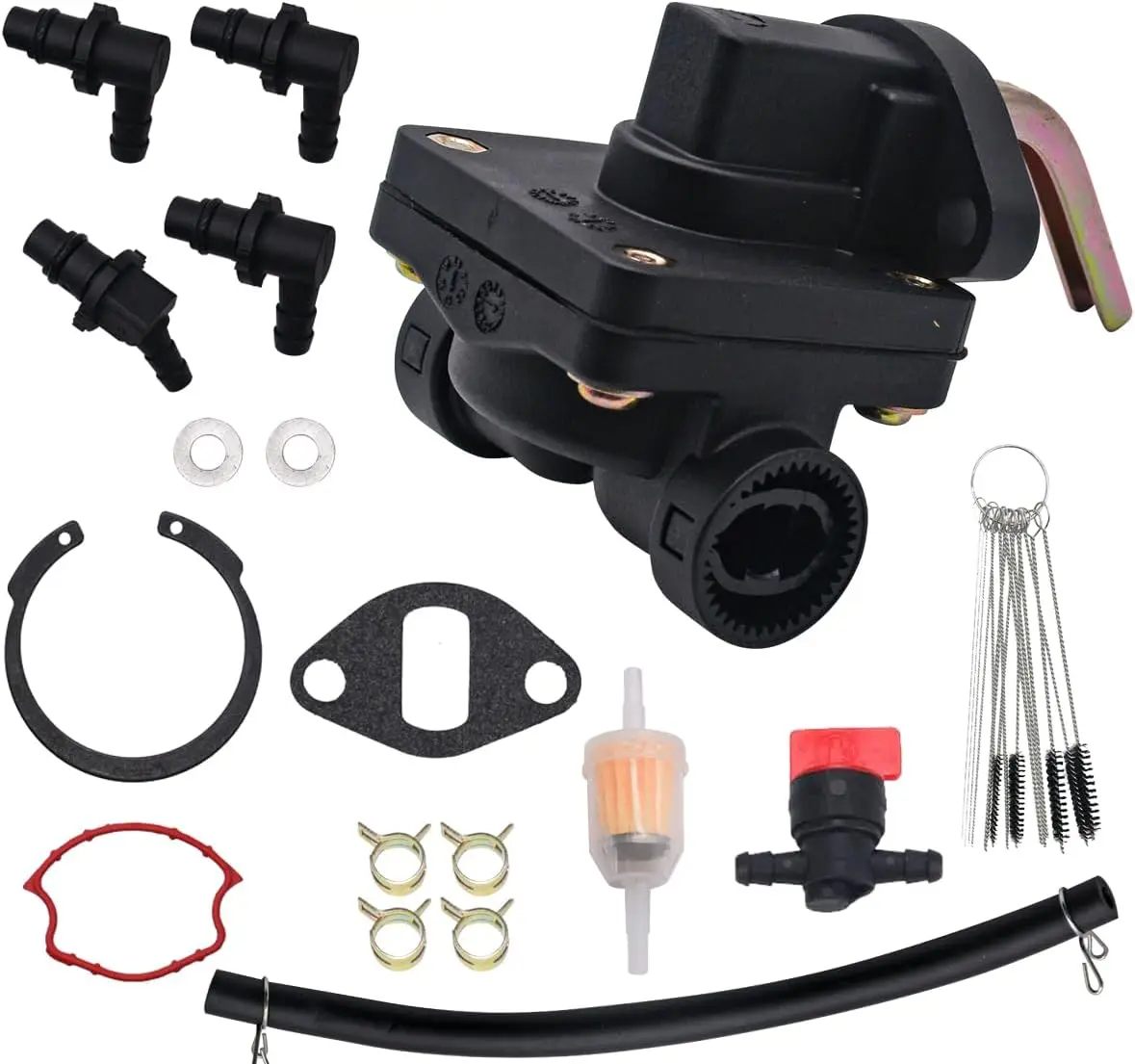 For K241 K301 Fuel Pump for Kohler K321 K341 K Series M10 M12 Engines 10-16 HP 4739319-S 4755901-S 4755903 47-559-11-S Fuel Pump
For K241 K301 Fuel Pump for Kohler K321 K341 K Series M10 M12 Engines 10-16 HP 4739319-S 4755901-S 4755903 47-559-11-S Fuel Pump