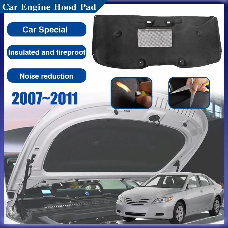 Передний капот, звуковая грелка двигателя для Toyota Camry XV40 2007 ~ 2011 2010, брандмауэр, звукоизоляционная изоляция, хлопковый чехол, автомобильные аксессуары
Передний капот, звуковая грелка двигателя для Toyota Camry XV40 2007 ~ 2011 2010, брандмауэр, звукоизоляционная изоляция, хлопковый чехол, автомобильные аксессуары
