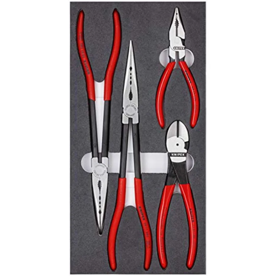 - Tools - 4 Piece Automotive Pliers Set in Foam Tray 002001V16
- Tools - 4 Piece Automotive Pliers Set in Foam Tray 002001V16