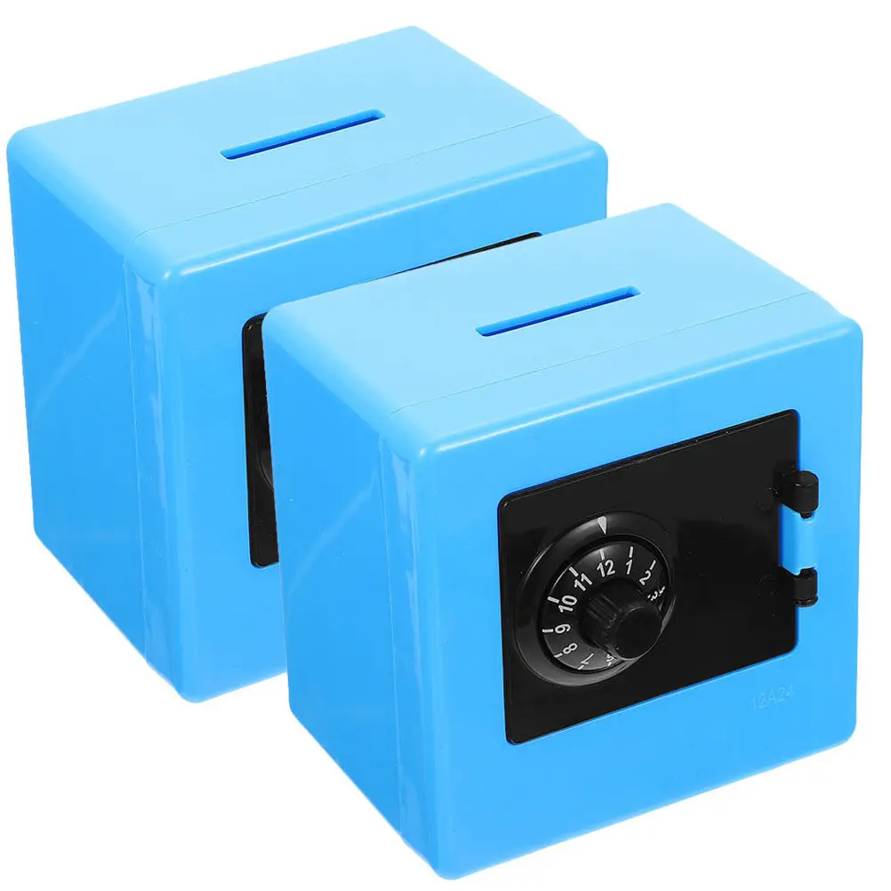 2Pcs Children Password Piggy Bank Safe Box Shape Coin Bank Lovely Money Jar for Kids Savings Money Safe for Kids
2Pcs Children Password Piggy Bank Safe Box Shape Coin Bank Lovely Money Jar for Kids Savings Money Safe for Kids