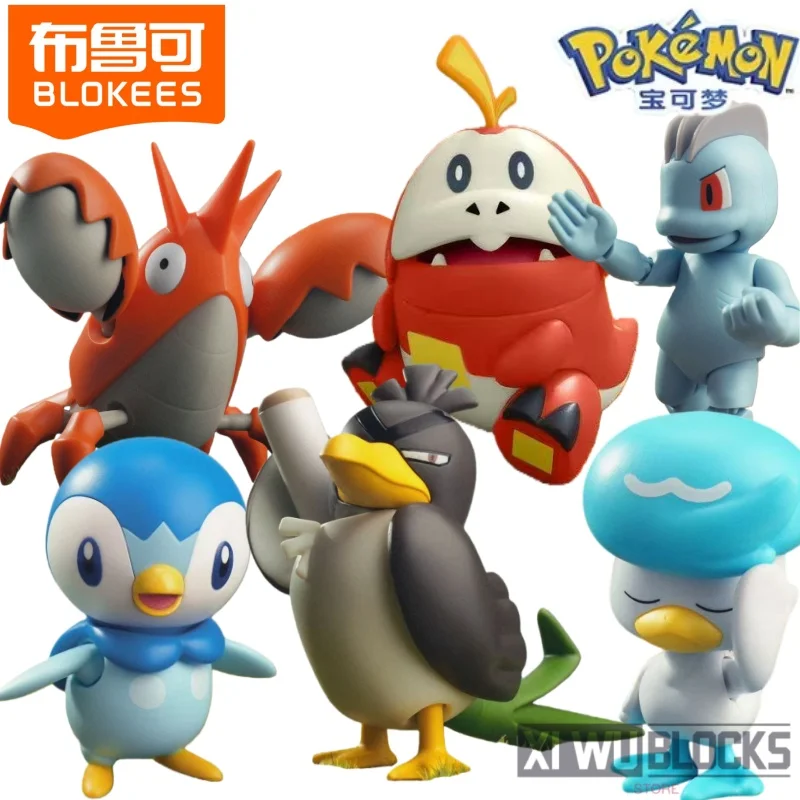 BLOKEES Pokémon Assembling Building Blocks S Quaxly Corphish Desktop Ornaments Movable Toy Model Collection Gifts
BLOKEES Pokémon Assembling Building Blocks S Quaxly Corphish Desktop Ornaments Movable Toy Model Collection Gifts