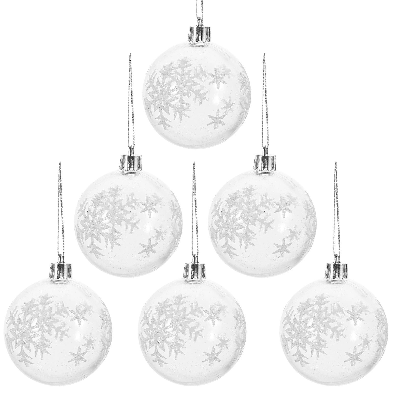 6 Pcs Christmas Tree Hanging naments White Spiral Balls Plastic Xmas Decor Party Home Festive Atmosphere Easy Hang Christmas
6 Pcs Christmas Tree Hanging naments White Spiral Balls Plastic Xmas Decor Party Home Festive Atmosphere Easy Hang Christmas
