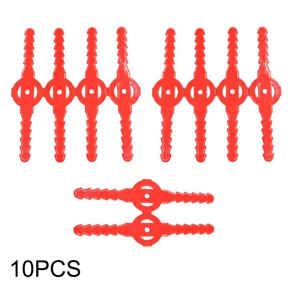 10Pcs Brushcutter Plastic Blade Grass Trimmer Head Replacement Parts For Strimmer Lawn Mower Accessories
10Pcs Brushcutter Plastic Blade Grass Trimmer Head Replacement Parts For Strimmer Lawn Mower Accessories