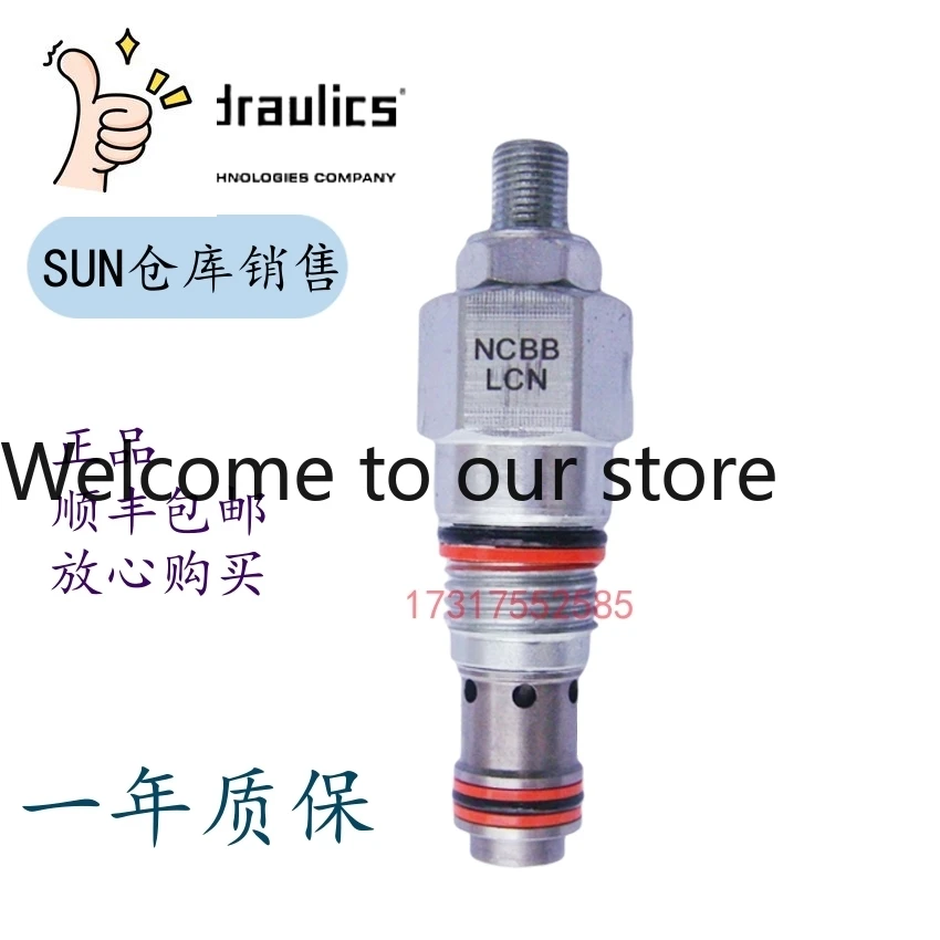 Imported Sun SUN Cartridge Flow Control Valve NCBB-LCN NCBB-KCN With Check Valve
Imported Sun SUN Cartridge Flow Control Valve NCBB-LCN NCBB-KCN With Check Valve