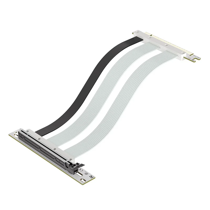 AM-PCI-E 5.0 X16 Riser Cable Video Card Extension Shielded Flexible 90° Mounting GPU Extension Cord For PC Computer
AM-PCI-E 5.0 X16 Riser Cable Video Card Extension Shielded Flexible 90° Mounting GPU Extension Cord For PC Computer