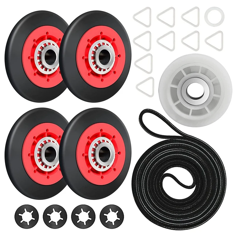 4392067 Drum Roller Dryer Drum Roller Dryer Repair Kit Replacement Parts For Whirlpool, Maytag, Kenmore Dryer
4392067 Drum Roller Dryer Drum Roller Dryer Repair Kit Replacement Parts For Whirlpool, Maytag, Kenmore Dryer