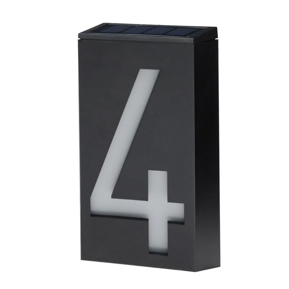 Easy Install Solar LED House Number Waterproof Solar-powered Solar Outdoor Address Lights Smart Light Control Durable
Easy Install Solar LED House Number Waterproof Solar-powered Solar Outdoor Address Lights Smart Light Control Durable