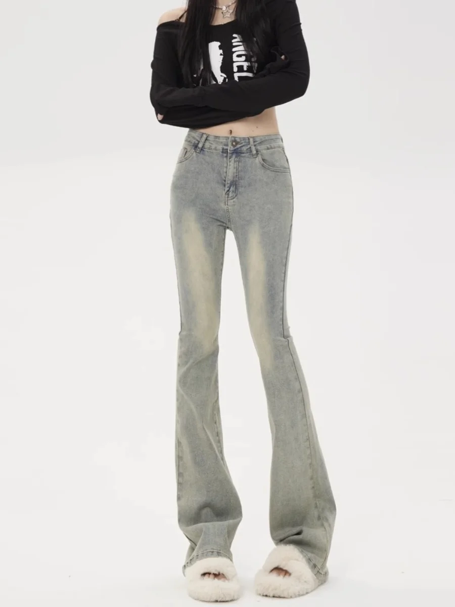 High Waist Wide Leg Jeans Women's Spring 2024 New Style Elastic Floor Length Bell Bottoms Cotton Stretch Denim Casual Trousers
High Waist Wide Leg Jeans Women's Spring 2024 New Style Elastic Floor Length Bell Bottoms Cotton Stretch Denim Casual Trousers