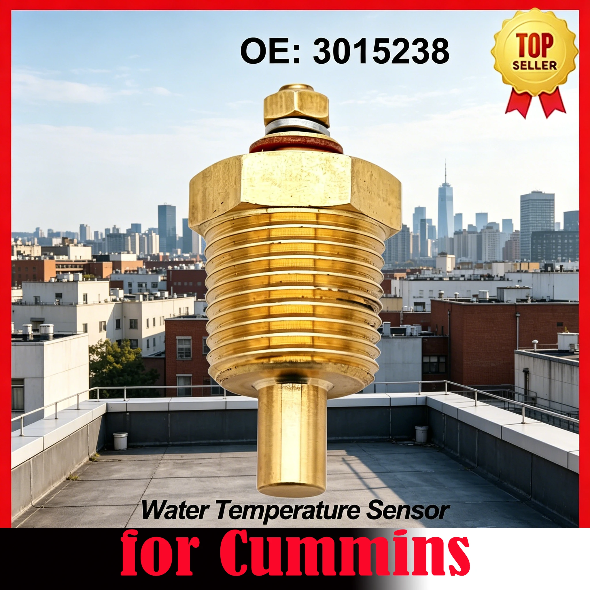 1/2 NPT 3015238 Diesel Generator Parts Engine Water Temperature Sensor for Cummins NT855 KTA19 K19 KTA19GC QSK19
1/2 NPT 3015238 Diesel Generator Parts Engine Water Temperature Sensor for Cummins NT855 KTA19 K19 KTA19GC QSK19