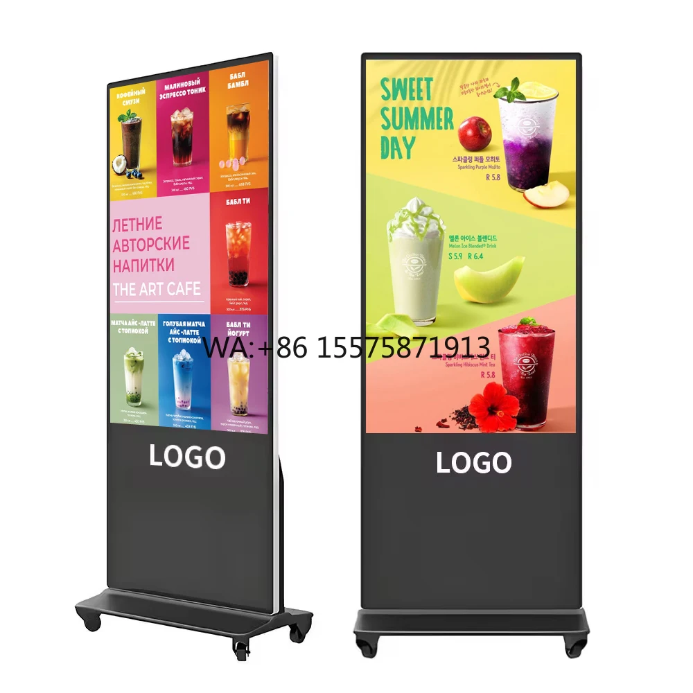 43-дюймовый Android интерактивный вертикальный сенсорный экран ЖК-рекламный плеер Крытый/наружный цифровой знак Тотемная анимационная графика
43-дюймовый Android интерактивный вертикальный сенсорный экран ЖК-рекламный плеер Крытый/наружный цифровой знак Тотемная анимационная графика