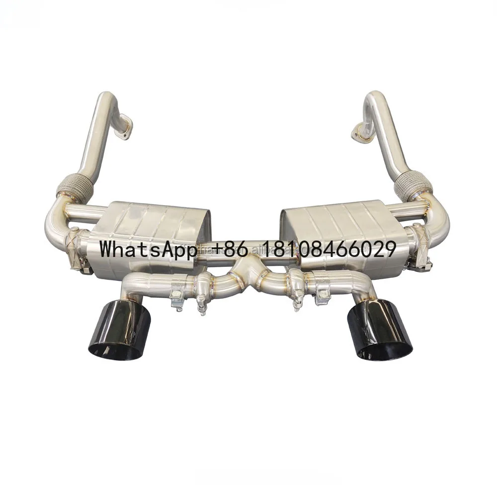 Catback Exhaust for Porsche 718 Boxster/Cayman 2.0T Upgrades GT4 Escape Muffler Exhaust System
Catback Exhaust for Porsche 718 Boxster/Cayman 2.0T Upgrades GT4 Escape Muffler Exhaust System