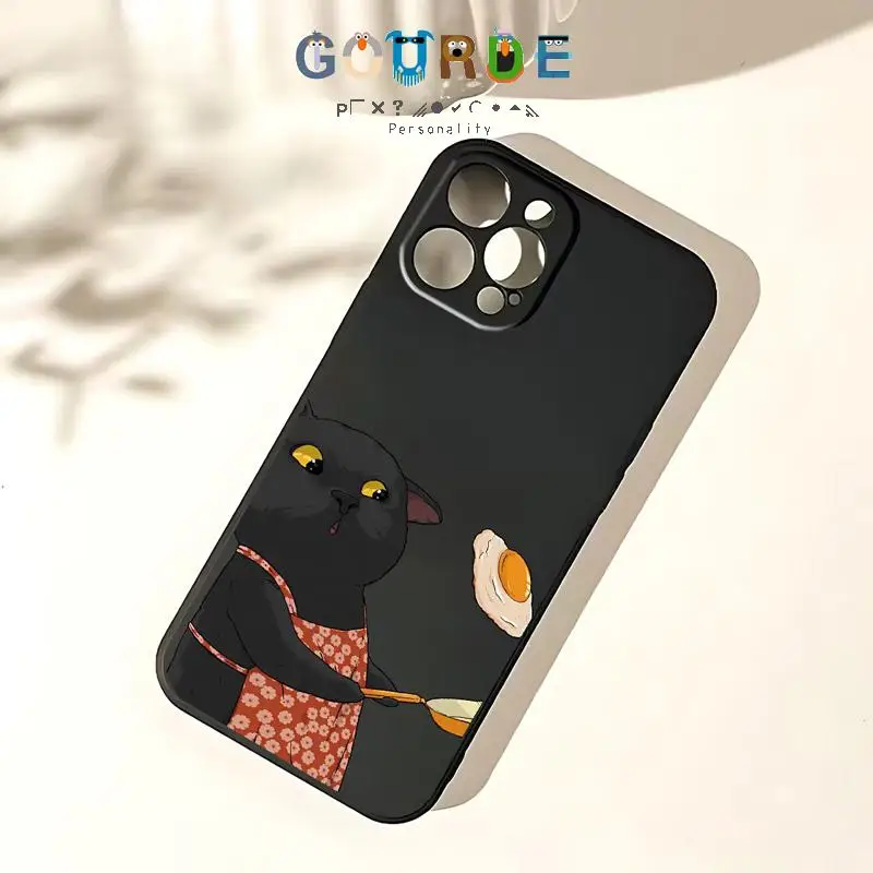 Gourde Cartoon Cat Cooking Egg Pattern Soft Silicone Phone Case for Iphone 16 15 14 12 13 11 Pro Max Ip 7 8 Plus X Xs Xr Xs Max
Gourde Cartoon Cat Cooking Egg Pattern Soft Silicone Phone Case for Iphone 16 15 14 12 13 11 Pro Max Ip 7 8 Plus X Xs Xr Xs Max