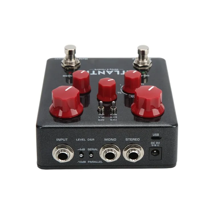 Hooqu Multi Delay Reverb Pedal Metal Black Guitar Effect Pedals With 3 Reverberation Effects
Hooqu Multi Delay Reverb Pedal Metal Black Guitar Effect Pedals With 3 Reverberation Effects