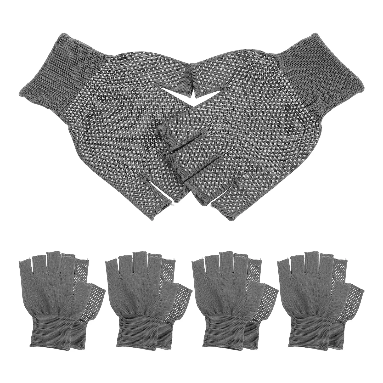 5pcs Anti-Slip Fingerless Work Gloves Winter Warm Breathable Lightweight For Men Women Driving Hiking Cycling Motorcycle Winter
5pcs Anti-Slip Fingerless Work Gloves Winter Warm Breathable Lightweight For Men Women Driving Hiking Cycling Motorcycle Winter