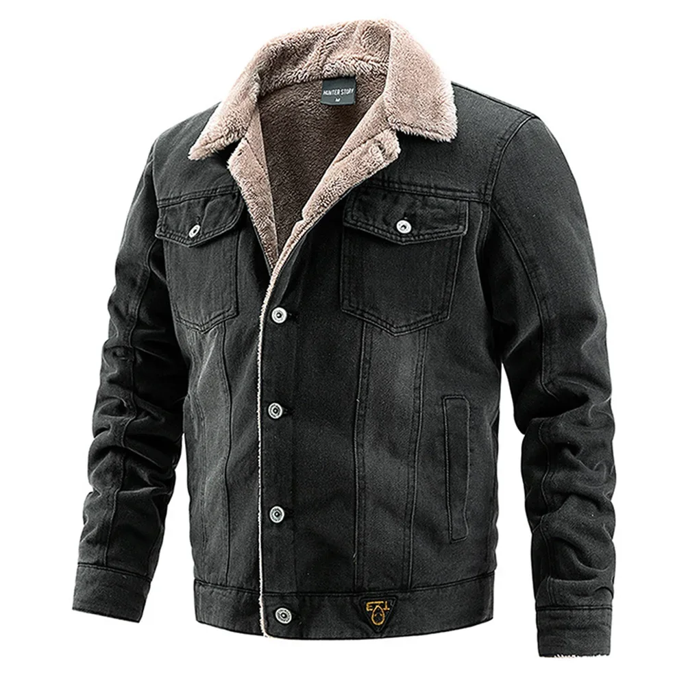 Casual Lapel Pocket Jacket Fleece Large Size Fleece Coat Lapel Design Leisure Style Long Sleeve Polyester Fabric
Casual Lapel Pocket Jacket Fleece Large Size Fleece Coat Lapel Design Leisure Style Long Sleeve Polyester Fabric