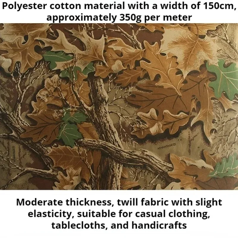 Big Leaf Bionic Camouflage Fabrics Grid Cotton Twill Hunting Accessories Sports TMC Tactical Gear Vestido Sewing Sports Telas
Big Leaf Bionic Camouflage Fabrics Grid Cotton Twill Hunting Accessories Sports TMC Tactical Gear Vestido Sewing Sports Telas