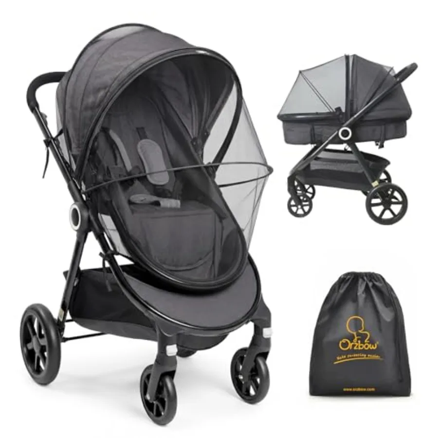 Orzbow Baby Mosquito Net for Stroller, Universal Fit, Breathable, Black Fits Stroller, Car Seat, Bassinet, Cradle, Mini Cribs,
Orzbow Baby Mosquito Net for Stroller, Universal Fit, Breathable, Black Fits Stroller, Car Seat, Bassinet, Cradle, Mini Cribs,