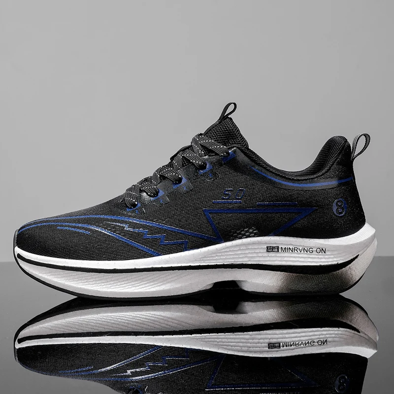 Men's Summer Running Shoes with Carbon Plate, Shock-Absorbing, Lightweight Running Shoes, Wear-Resistant Sports Shoes, Lightweight, Breathable, Casual, Fashionable Shoes Suitable for Men and Women, Sports Running, Gym Workouts, Casual Shoes, Couple Shoes
Men's Summer Running Shoes with Carbon Plate, Shock-Absorbing, Lightweight Running Shoes, Wear-Resistant Sports Shoes, Lightweight, Breathable, Casual, Fashionable Shoes Suitable for Men and Women, Sports Running, Gym Workouts, Casual Shoes, Couple Shoes
