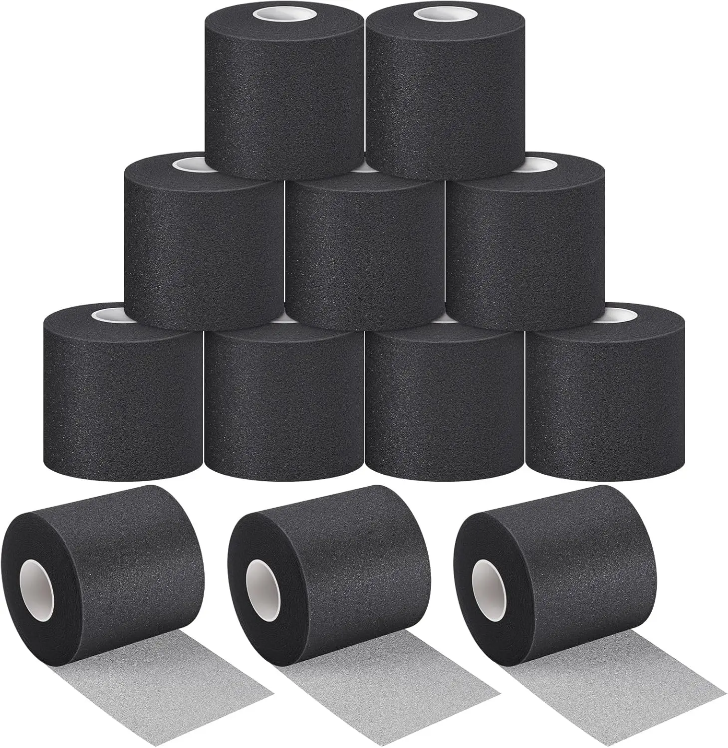 12 Pcs Pre Wrap Athletic Tape, 2.75in x 30yd Foam Sport Underwrap for Hair, Wrists, Ankles, Knees, Hiking Running
12 Pcs Pre Wrap Athletic Tape, 2.75in x 30yd Foam Sport Underwrap for Hair, Wrists, Ankles, Knees, Hiking Running