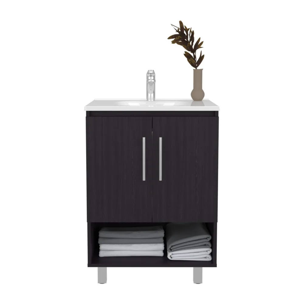 Bathroom Vanity, 2 Doors, 4 Shelves, Black Wengue bathroom cabinet vanity bathroom cabinet
Bathroom Vanity, 2 Doors, 4 Shelves, Black Wengue bathroom cabinet vanity bathroom cabinet