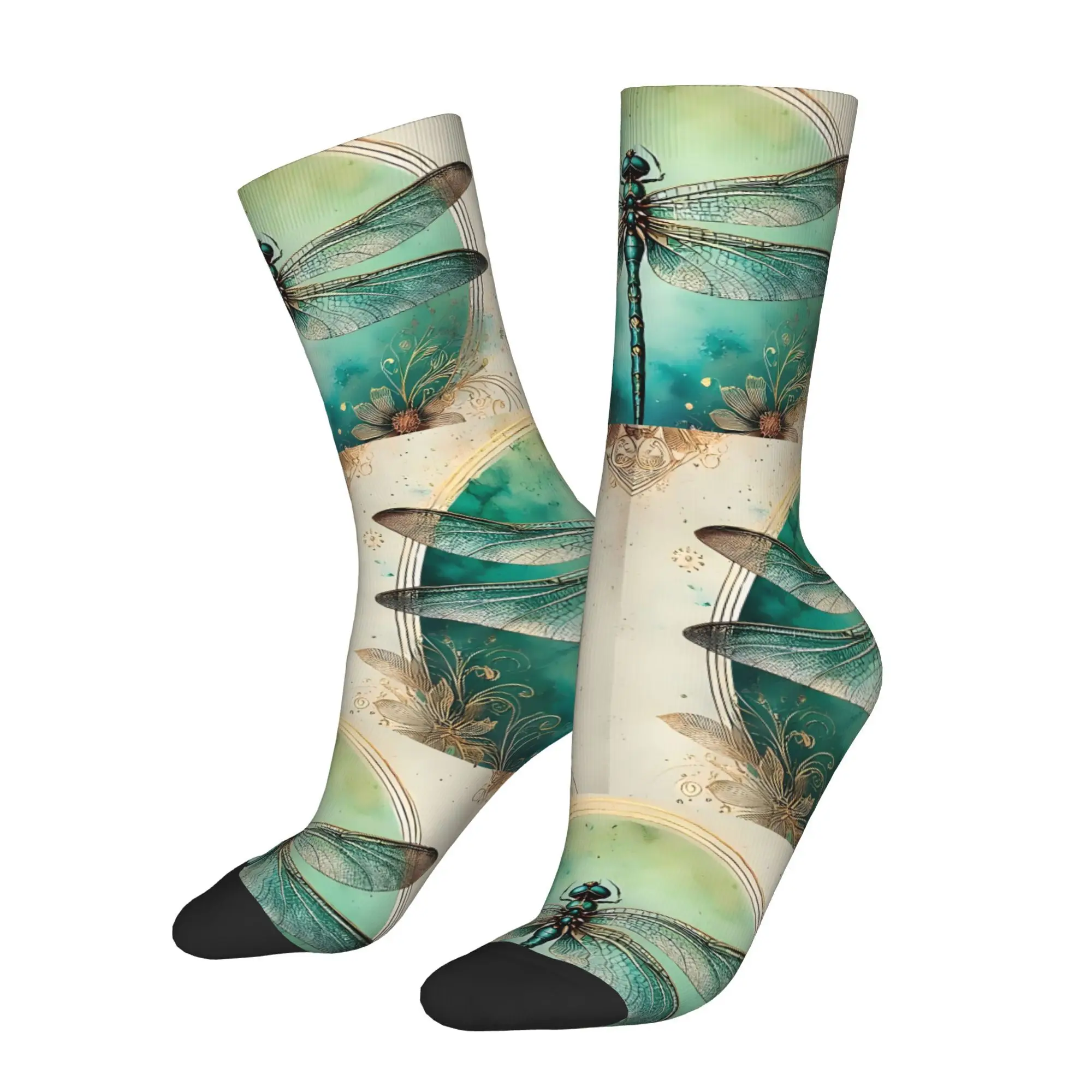 Turquoise Dragonfly Cushion Men Socks Cycling Novelty Spring Summer Autumn Winter Stockings
Turquoise Dragonfly Cushion Men Socks Cycling Novelty Spring Summer Autumn Winter Stockings
