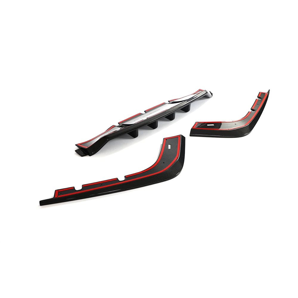 Задний диффузор из углеродного волокна для KIA Stinger 2018-2022 гг. 
Задний диффузор из углеродного волокна для KIA Stinger 2018-2022 гг.