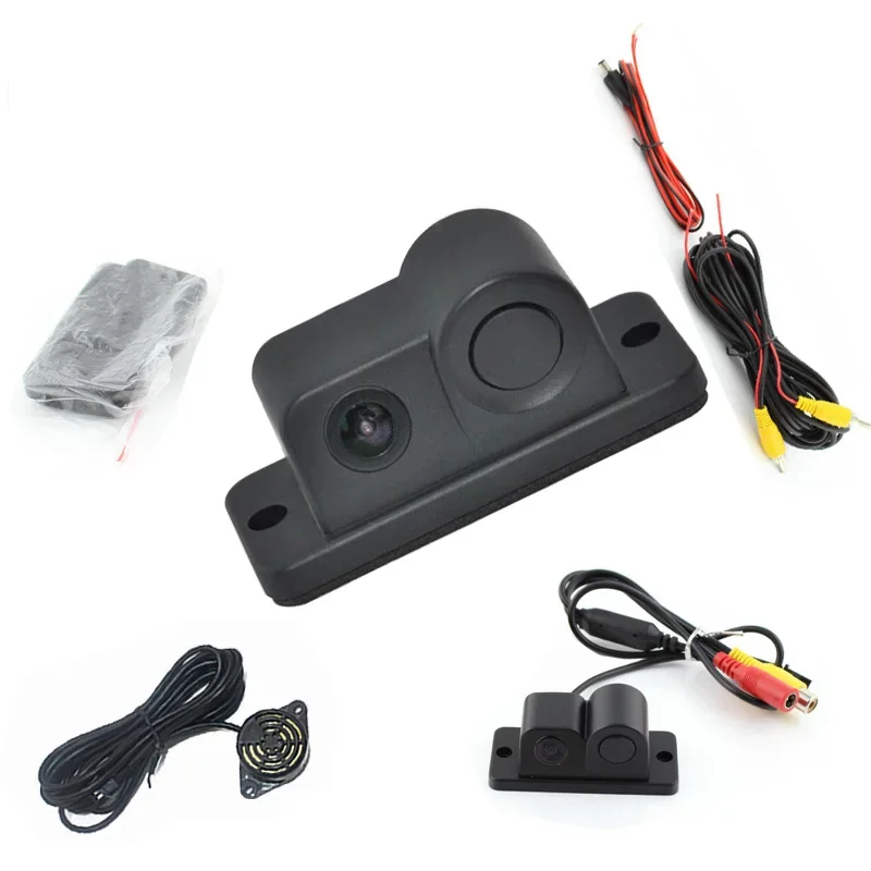 Rear View Reversing parking Camera 2 in 1 Auto Car Parking Sensors Radar Waterproof DC 12V Car Accessories
Rear View Reversing parking Camera 2 in 1 Auto Car Parking Sensors Radar Waterproof DC 12V Car Accessories