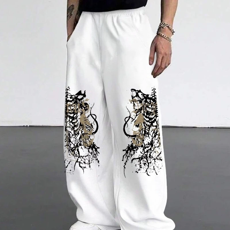 Dark Skeleton Men's Casual Sports Campus Jogging Pants Straight-leg Long Pants for Autumn and Winter, Autumn New Style
Dark Skeleton Men's Casual Sports Campus Jogging Pants Straight-leg Long Pants for Autumn and Winter, Autumn New Style