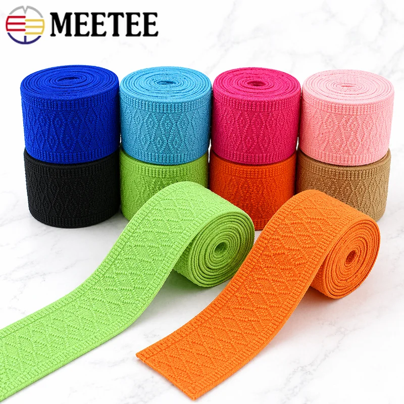 2/5M 50mm Wide Elastic Band Stretch Tape for Waistband Pants Skirt Belt Garment Repair Craft Supplies DIY Sewing Accessories
2/5M 50mm Wide Elastic Band Stretch Tape for Waistband Pants Skirt Belt Garment Repair Craft Supplies DIY Sewing Accessories