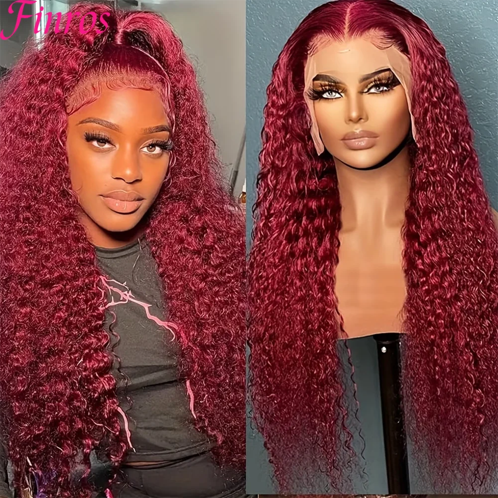 Burgundy Wig Human Hair 99j 13x6 Deep Wave Lace Front Wig Human Hair Pre Plucked HD Transparent 13x4 Lace Frontal Wigs For Women
Burgundy Wig Human Hair 99j 13x6 Deep Wave Lace Front Wig Human Hair Pre Plucked HD Transparent 13x4 Lace Frontal Wigs For Women