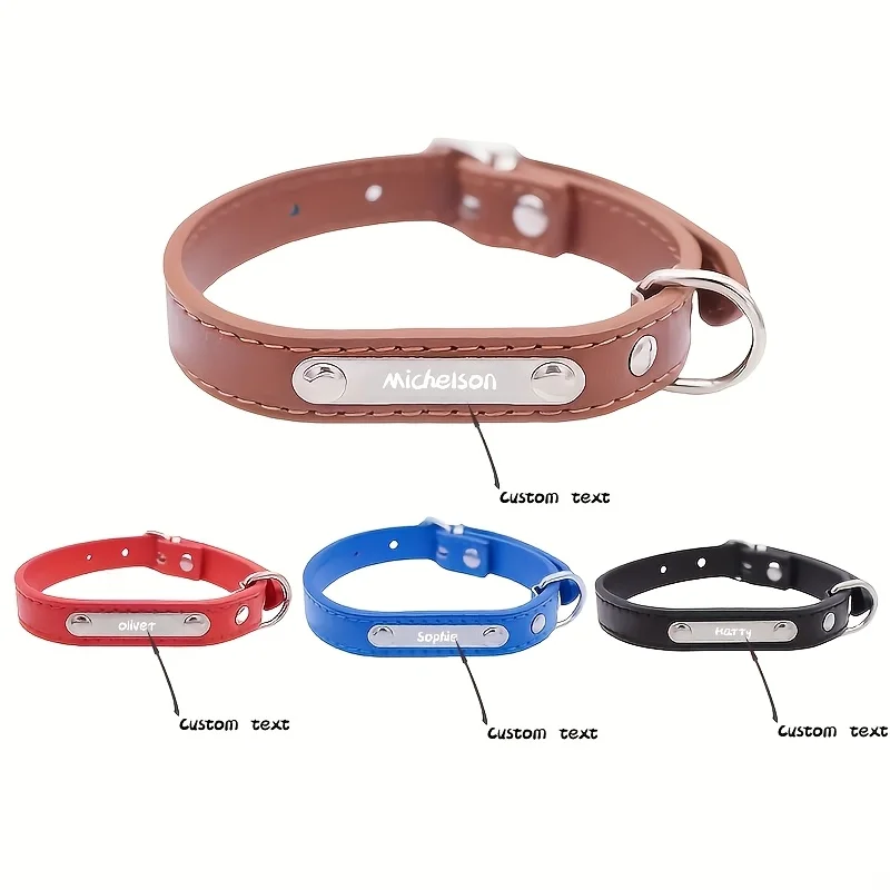 1Pc【Personalized Customization】Custom Name Pet Collar, Adjustable Neck Collar for Dogs and Cats, Pet Supplies, Dog Tag, Anti-Lost Pet Collar
1Pc【Personalized Customization】Custom Name Pet Collar, Adjustable Neck Collar for Dogs and Cats, Pet Supplies, Dog Tag, Anti-Lost Pet Collar