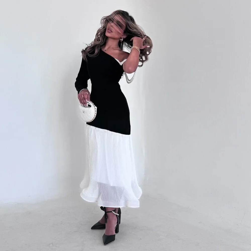 Serendipity Crepe Evening Dress فساتين سهرة Elegant Simple Pearls Custom Made Cocktail Party Prom Gown For Sexy Women 2024
Serendipity Crepe Evening Dress فساتين سهرة Elegant Simple Pearls Custom Made Cocktail Party Prom Gown For Sexy Women 2024