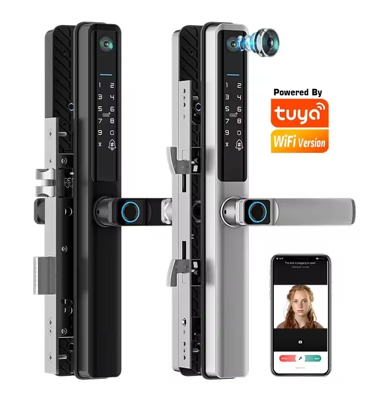 Sinovo Wholesale Price House Door Handle Wifi Lock Waterproof Intelligent Digital Smart Slim Door Lock With Camera
Sinovo Wholesale Price House Door Handle Wifi Lock Waterproof Intelligent Digital Smart Slim Door Lock With Camera