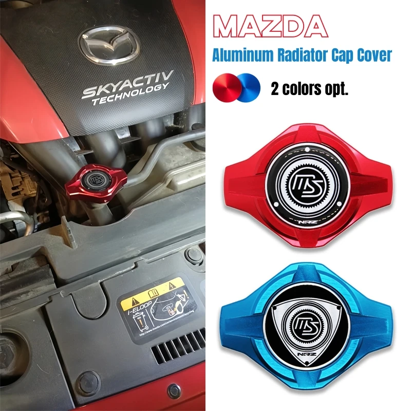 Aluminum Radiator Cap Cover for MAZDA 2,3,5,6 mazdaspeed CX-5 CX-7 MX-5 RX7 RX8 CX-30 FAMILIA PROTEGE MIATA car accessories
Aluminum Radiator Cap Cover for MAZDA 2,3,5,6 mazdaspeed CX-5 CX-7 MX-5 RX7 RX8 CX-30 FAMILIA PROTEGE MIATA car accessories
