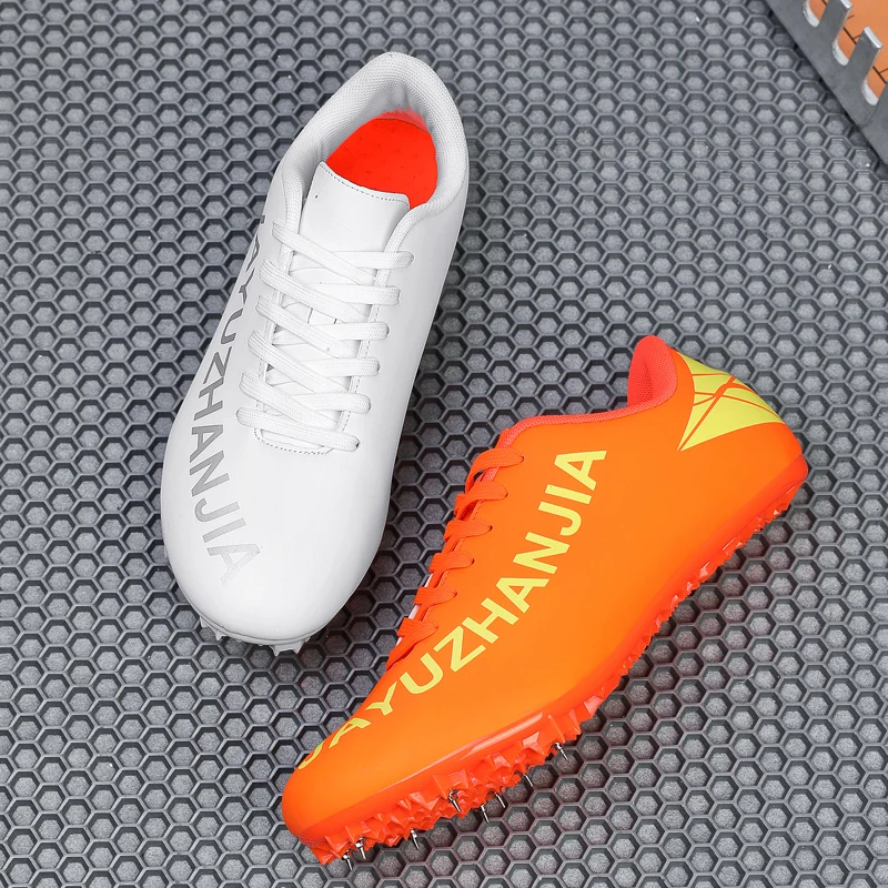 Professional Spike Running Sprint Shoes for Men and Women, Track and Field Shoes, Breathable Athletic Racing Sneakers
Professional Spike Running Sprint Shoes for Men and Women, Track and Field Shoes, Breathable Athletic Racing Sneakers