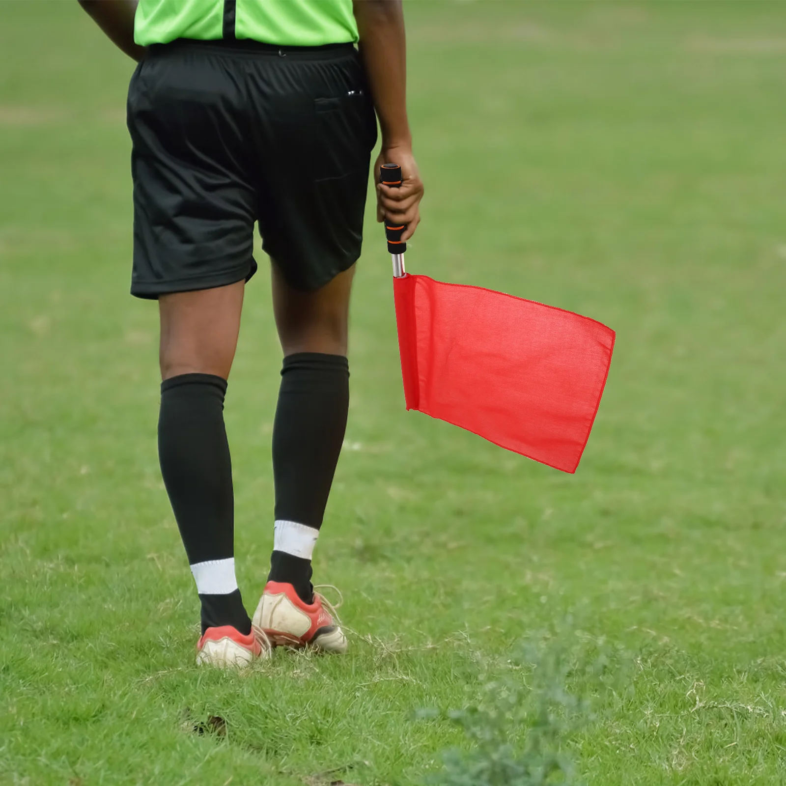 5Pcs Referee Signal Flags Hand-Cranked Durable Aluminium Alloy Poles Comfortable Sponge Handle Outdoor Football Match Conducting
5Pcs Referee Signal Flags Hand-Cranked Durable Aluminium Alloy Poles Comfortable Sponge Handle Outdoor Football Match Conducting