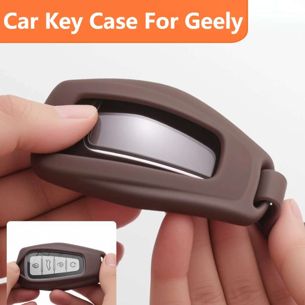 Car Key Case Cover For Geely Coolray Monjaro Azkarra Okavango L7 L9 Atlas Borui Boyue Emgrand Liquid Silicone Auto Remote Shell
Car Key Case Cover For Geely Coolray Monjaro Azkarra Okavango L7 L9 Atlas Borui Boyue Emgrand Liquid Silicone Auto Remote Shell